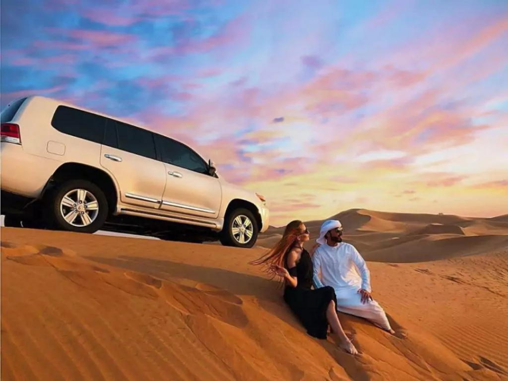 private morning desert safari