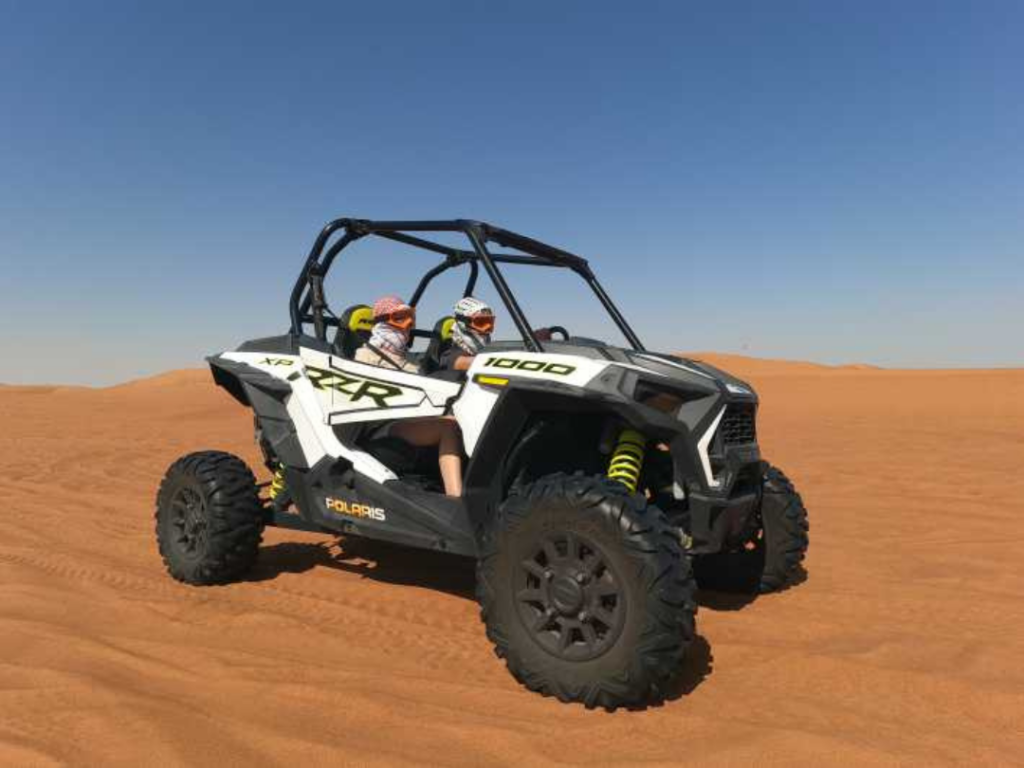 2 seater buggy ride in desert safari